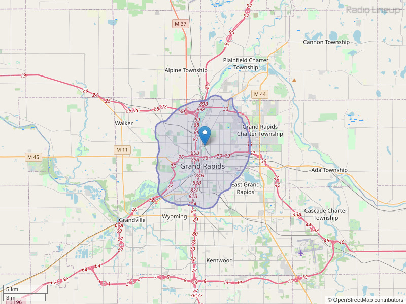 WSNH-LP Coverage Map