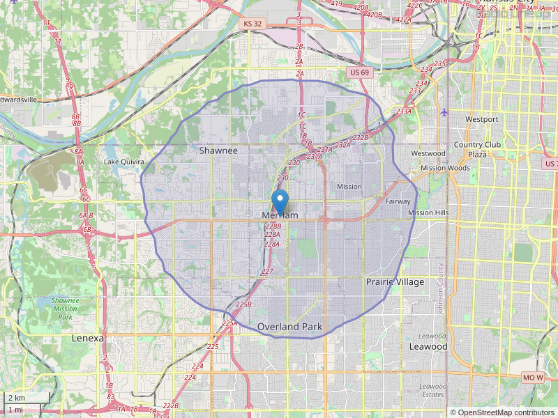 KCGG-LP Coverage Map