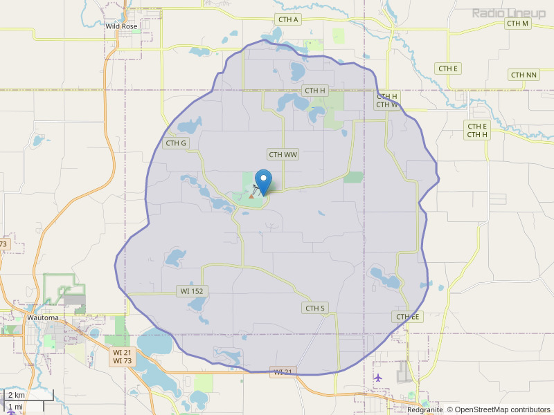 WMNM-LP Coverage Map