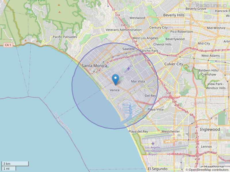 KTPC-LP Coverage Map