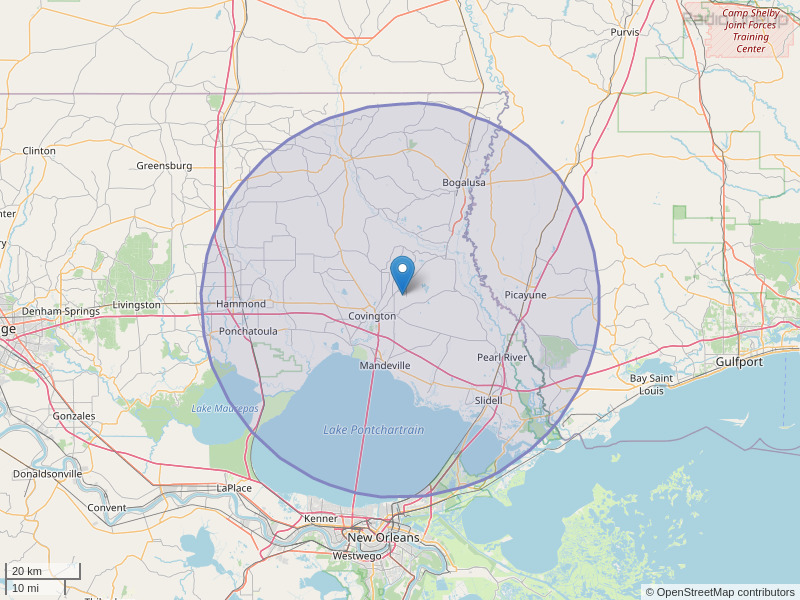 WRKN-FM Coverage Map