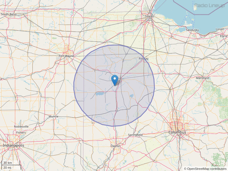 WIMT-FM Coverage Map
