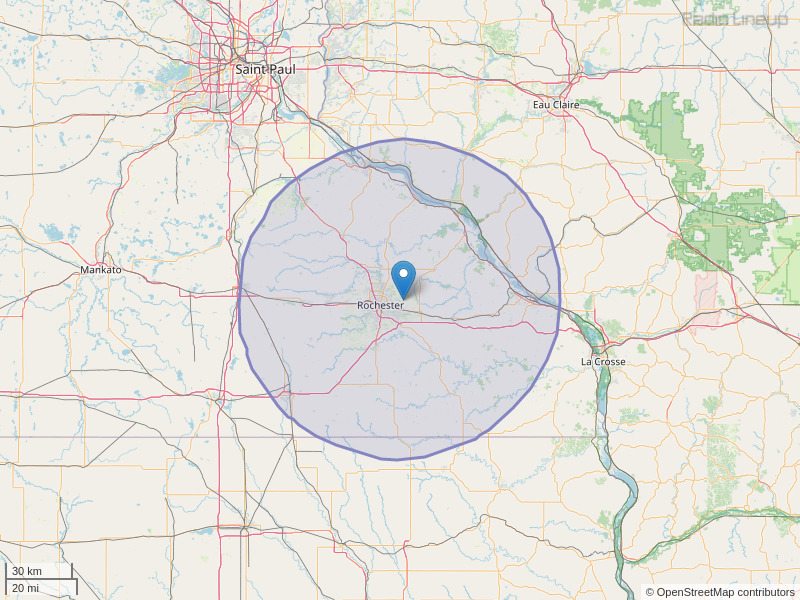 KZSE-FM Coverage Map