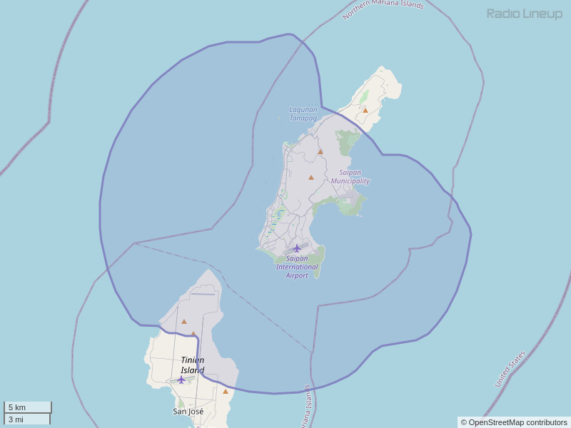 KRNM-FM Coverage Map