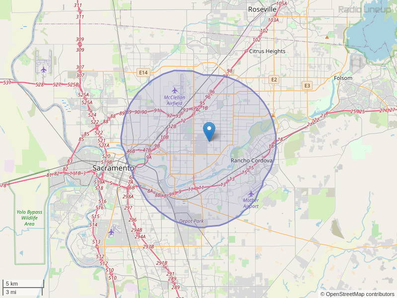 KYDS-FM Coverage Map