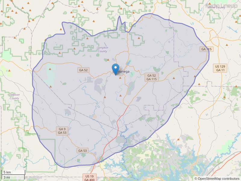 WNGU-FM Coverage Map