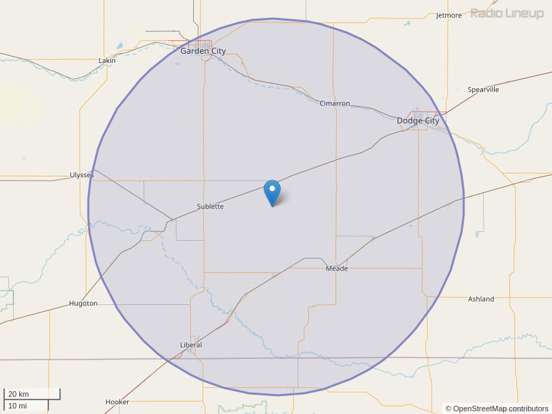 KHYM-FM Coverage Map