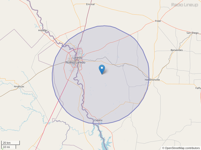 KBDR-FM Coverage Map